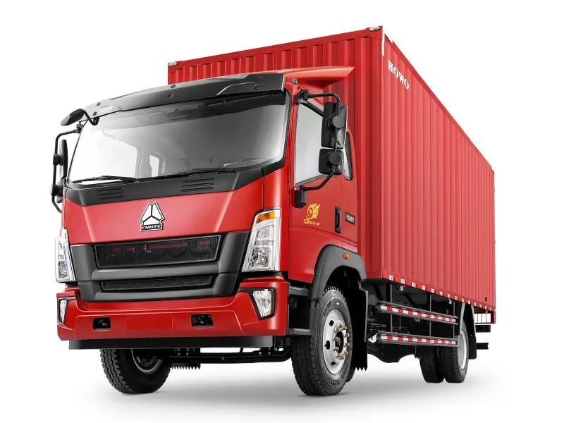 HOWO Box Van Cargo Truck 4×2