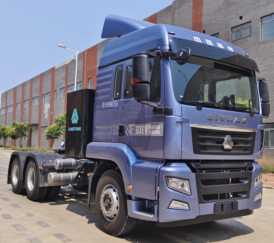 HOWO Pure Electric Single Side Dock Tractor Truck 4×2
