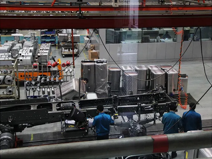 Chassis assembly line