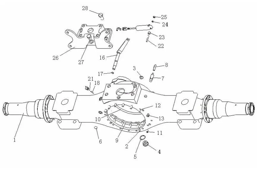 Axle & suspension